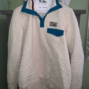retro fleece pullover